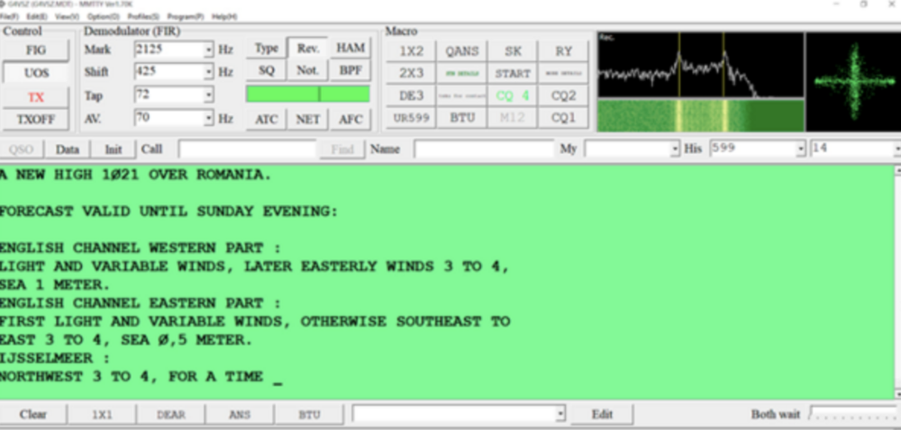 RTTY to decode